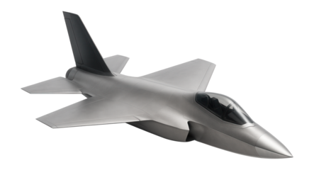 Lightweight jet fighter with single vertical stabilizer and chin intake