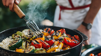 Grilled Vegetable Couscous