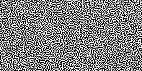Gradient noise line abstract spread geometric background. Monochrome Turing reaction background. Abstract diffusion pattern with chaotic shapes. Vector illustration	
