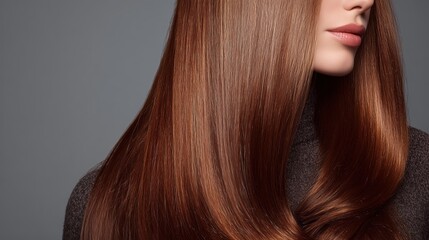 Naklejka premium Excellent Tapered Hairstyle for woman. 