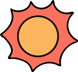 계절 여름 해 태양 폭염 라인드로잉 아이콘(summer beach items line drawing icon)