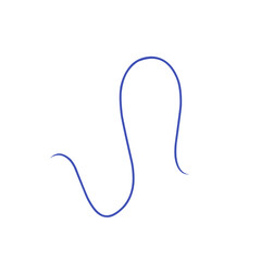 Obraz premium abstract curved line icon