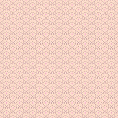 Delicate Pink Geometric Pattern Seamless Repeat