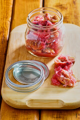 homemade fig chutney 