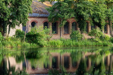 Fototapeta premium old house in the park