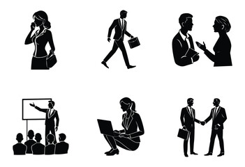 Business Silhouettes Mega Bundle