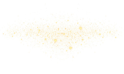 Transparent PNG available Magical Yellow Stardust and Shiny Spark PNG Effect