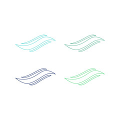 Water Splash Sign Symbol Logo Vector
