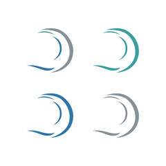 Water Splash Sign Symbol Logo Vector
