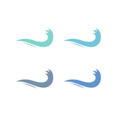 Water Splash Sign Symbol Logo Vector
