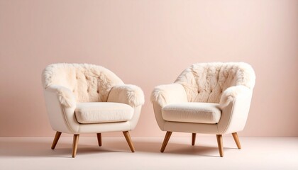 two chairs in the room