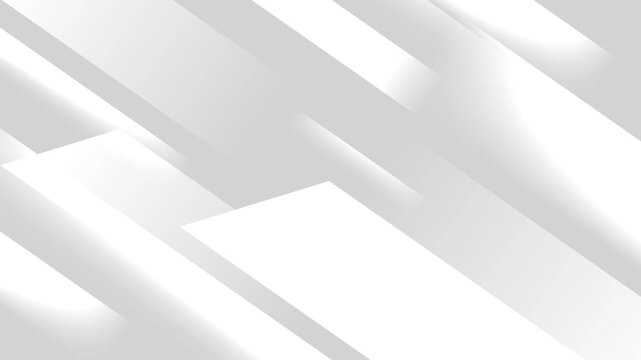 white geometric animation with bright gray colors background motion graphics video clip
