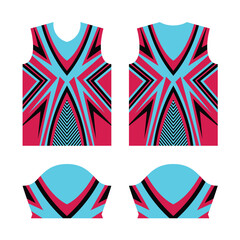 Sublimation jersey design,  crack pattern sports running, cycling, basketball team wear abstract