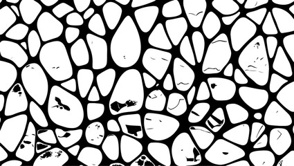 Monochrome Motion: Organic and Geometric Abstract Patterns" vector