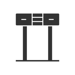 Fototapeta premium Body Scanner Icon