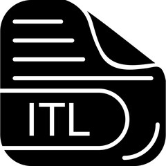 ITL File Solid Icon