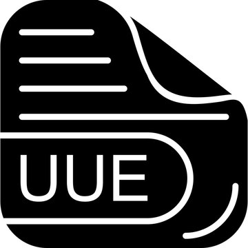 UUE File Solid Icon
