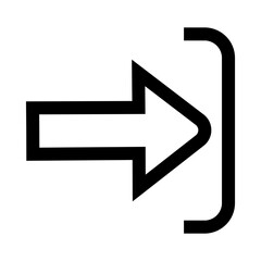 address card icon on white background