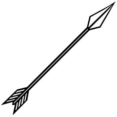 black and white arrows