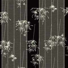 Beautiful japanese sparkler seamless pattern,