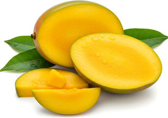 Juicy Mango: Slices of Tropical Delight for Your Culinary Creations
