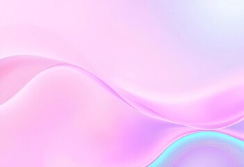 Obraz premium Pastel wave gradient, flowing abstract pattern , line, dreamy
