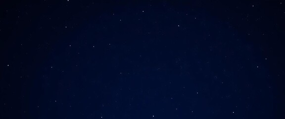 Obraz premium Abstract minimalist dark blue night sky, tiny twinkling stars , texture, small