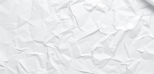 Wrinkled white paper with visible adhesive tape texture,   light,   tape texture
