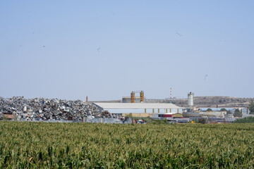 metal recycling plant