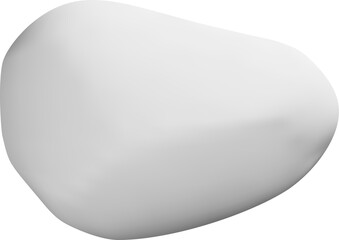 Smooth 3D Rock Shape for Design Projects