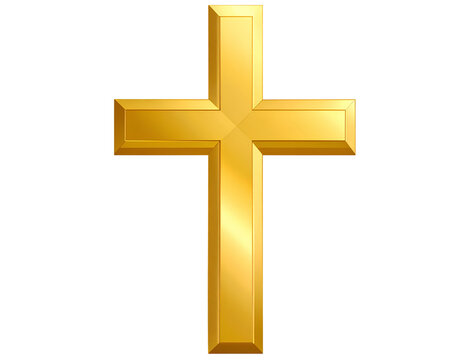 Elegant gold cross png dynamic sacred symbol png artistic classic religious design