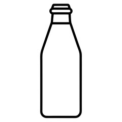 Milk bottle icon