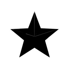 Obraz premium The author and writer prefer the Star Favourite Text Editor as a modern icon