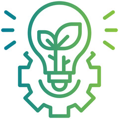 Save energy icon for ecology and environment, business, website, application, printing, document, poster design, etc