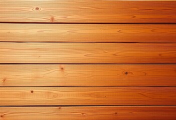 Fototapeta premium Rich brown horizontal wood planks, showcasing natural grain & smooth texture, design, exterior