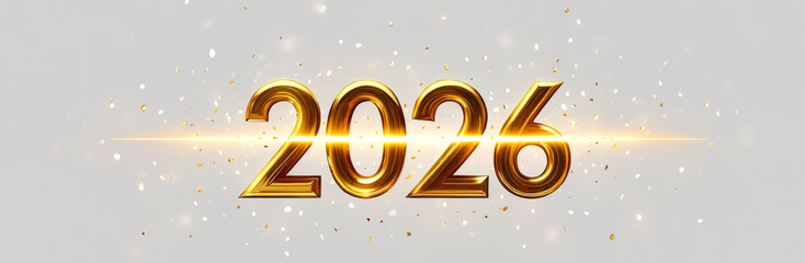 The number 2026 is written in gold letters