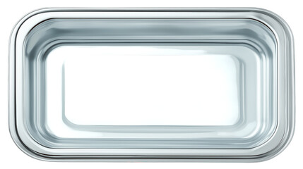 Empty Clear Glass Container for Food Storage