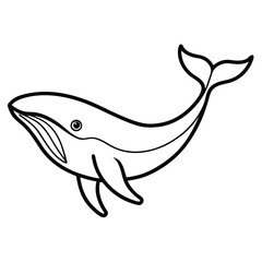 vector illustration of a fish
