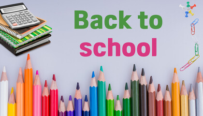A distinctive back-to-school design, featuring colorful school supplies such as pens and notebooks, with a cheerful background symbolizing the beginning of a new school year filled with optimism.