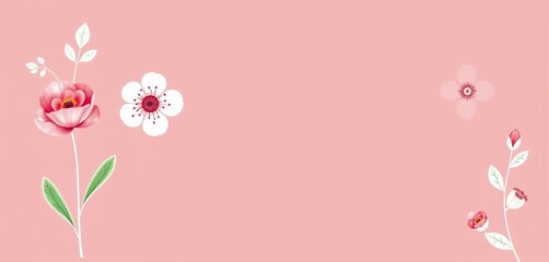 Adorable hand-drawn floral notepad, planner labels, paper sheets, sticky notes Vector illustration, notepad, design