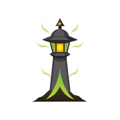 Eerie Light Vector Illustration.eps