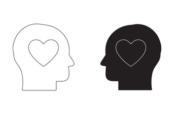 Mental Health illustration to increase self-awareness of the importance of self-love