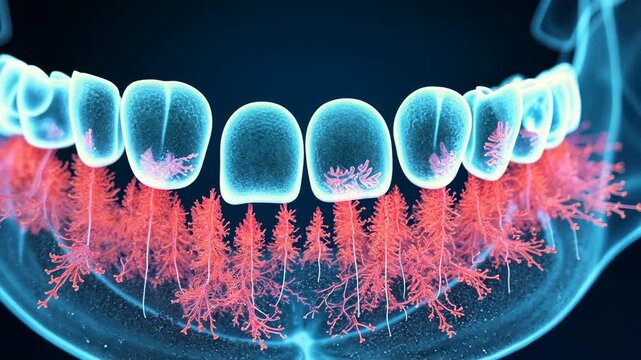 panoramic x-ray, dental imaging, root analysis. Oral health. Jawbones strengthen through constant use. Gum inflammation reduces tooth stability. Dental plaque accumulation affects breath freshness.