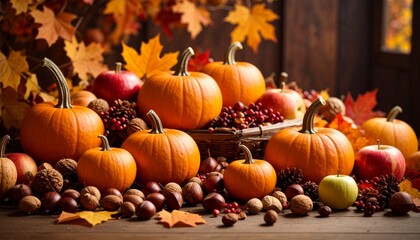 Pumpkins and Chestnuts