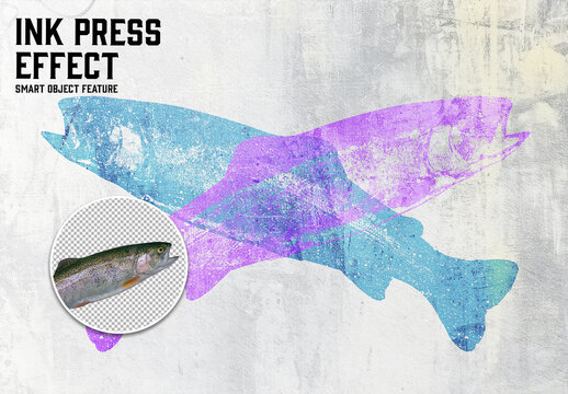 Ink Press Effect