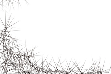 Abstract on the surface, lines on the surface, white background, can use png files.
