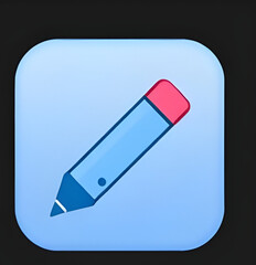 pencil and eraser