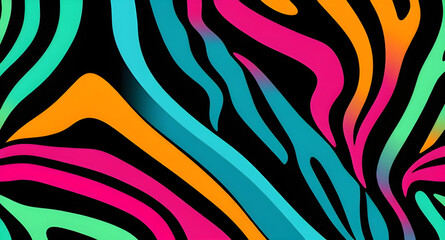 colorful safari print, exotic wildlife design, seamless abstract stripes, animal print vector, colorful black and white stripes, zebra motif, seamless wildlife pattern, decorative stripes design, brig