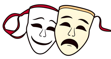 comedy and tragedy masks