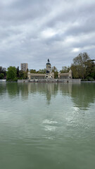 Fototapeta premium Monument to Alfonso XII at Retiro Park, Madrid